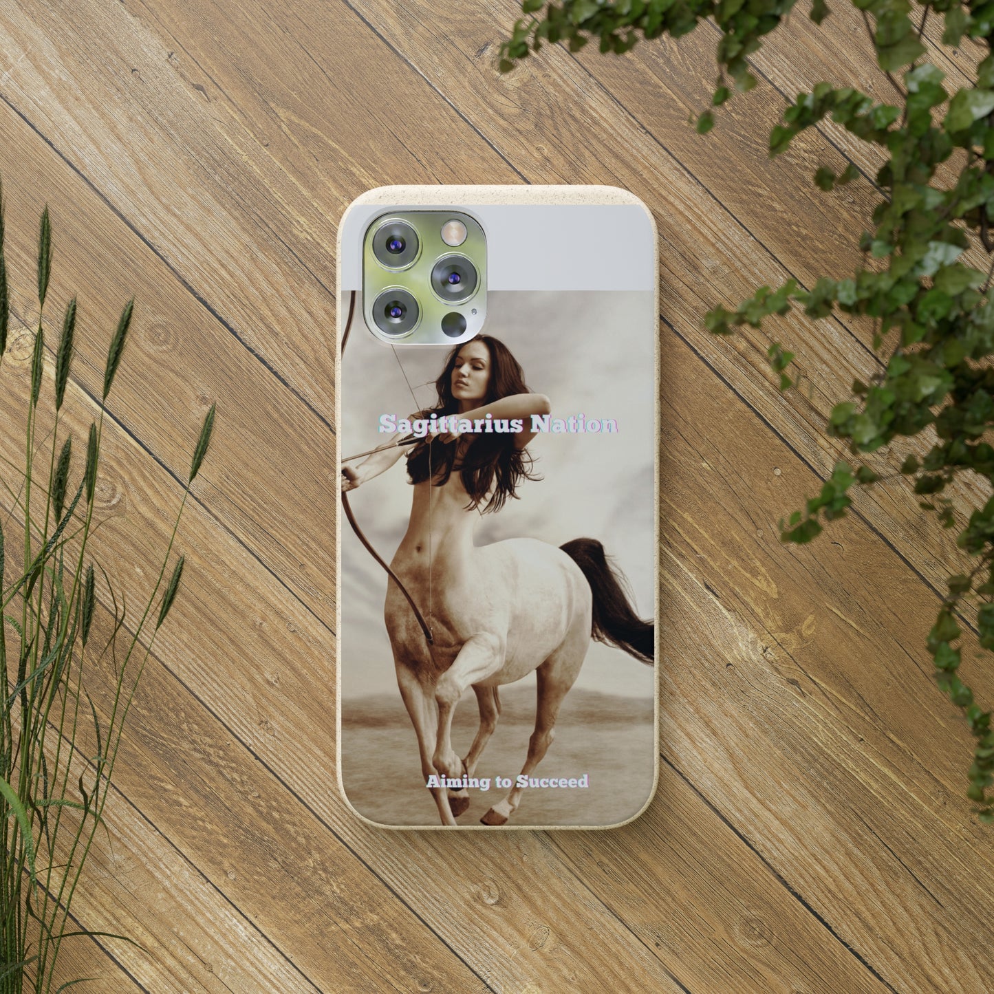 Phone Case - Biodegradable Sagittarius Constellation Design