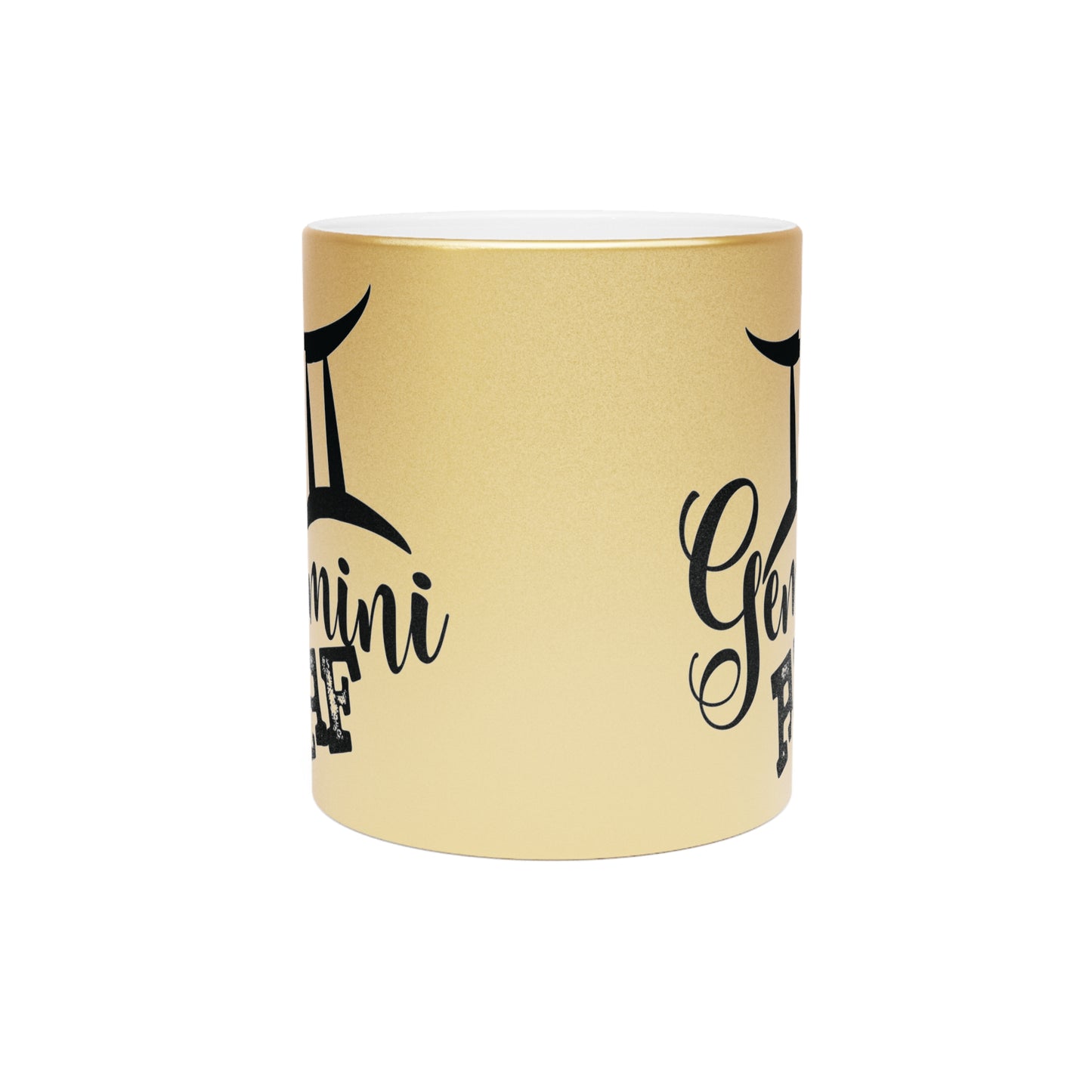 Gemini Metallic Mug (Silver/Gold)