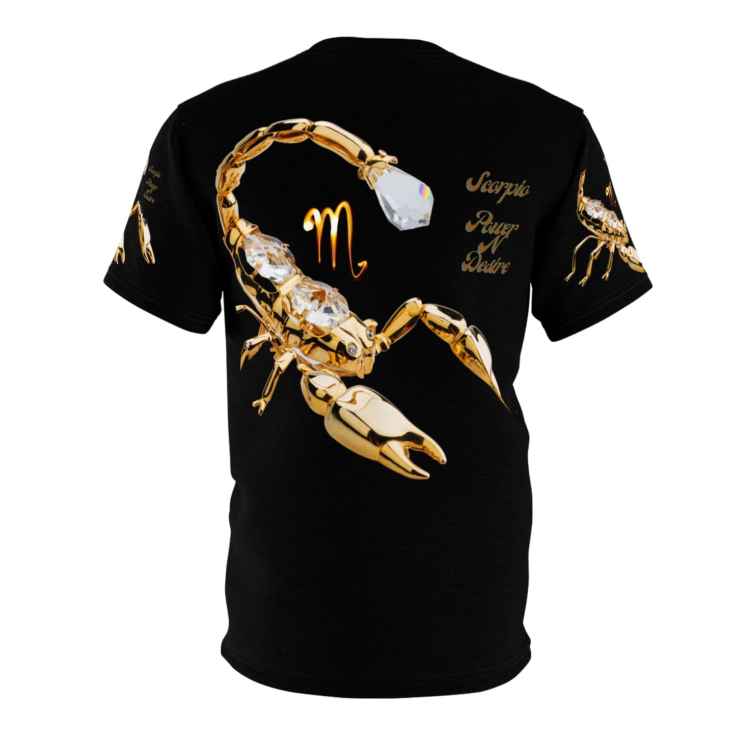 Unisex AOP Cut & Sew Tee__ScorpioPower