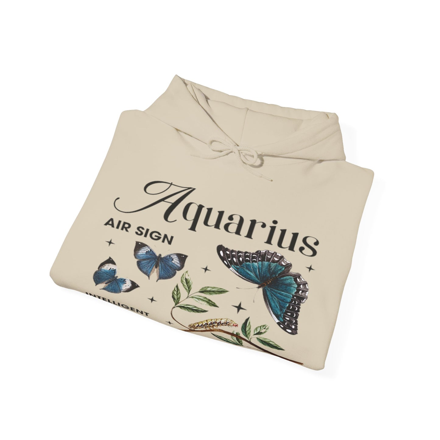 Aquarius Unisex Hooded Sweatshirt_Gildan 18500