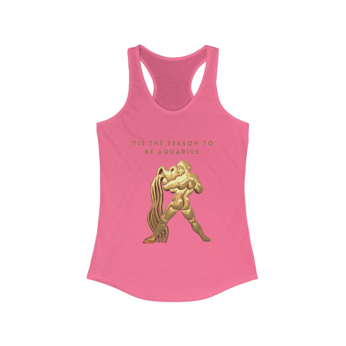 Women's Ideal Racerback Tank___Aquarius/