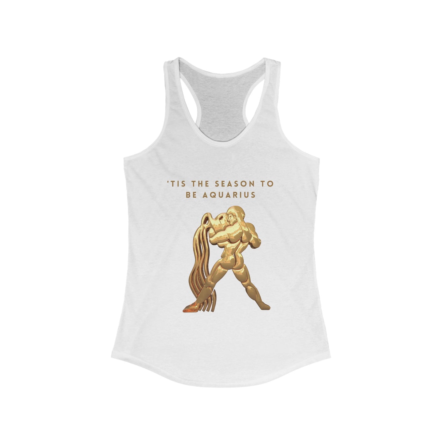 Women's Ideal Racerback Tank___Aquarius/