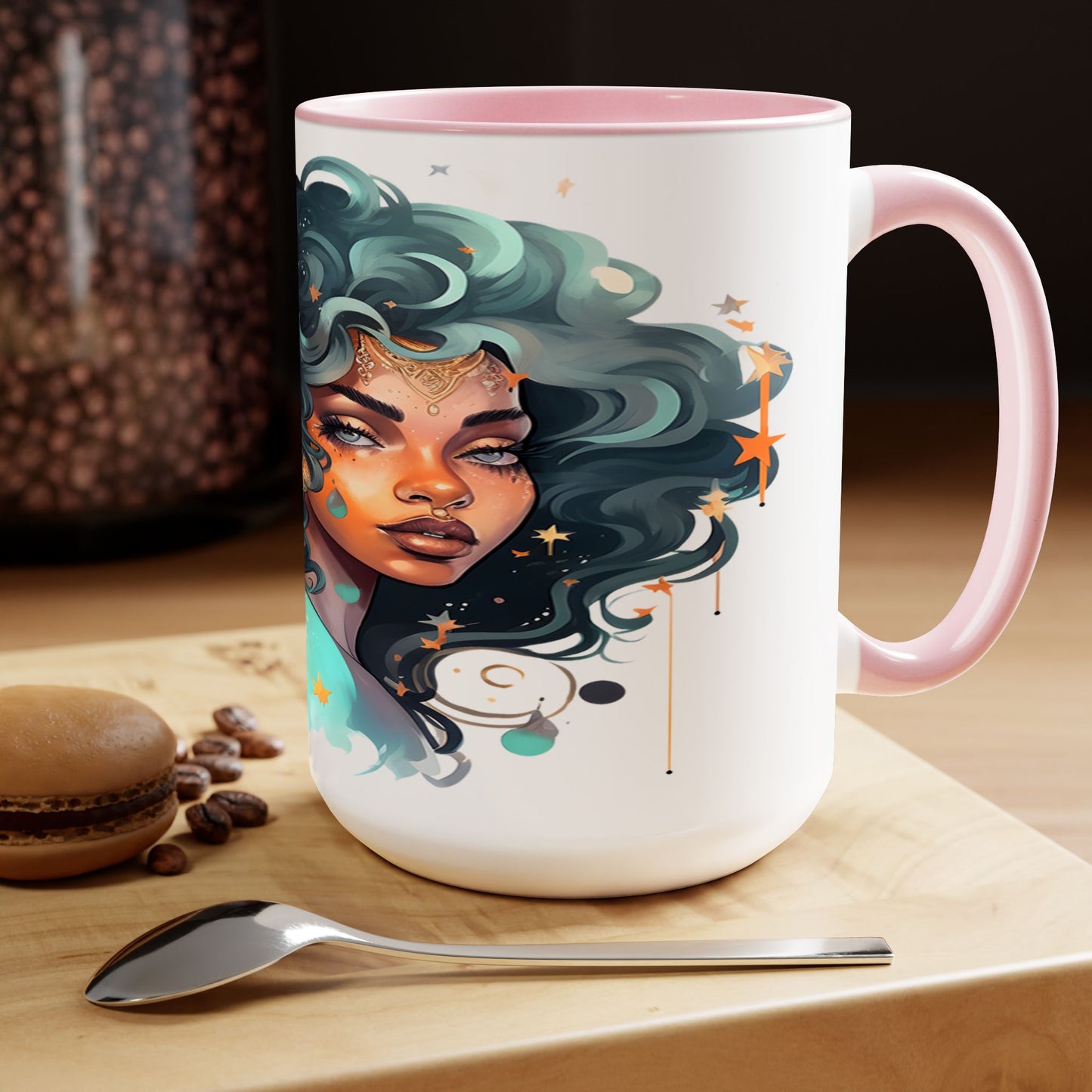 Two-Tone Coffee Mugs, 15oz_ GeminiTwins