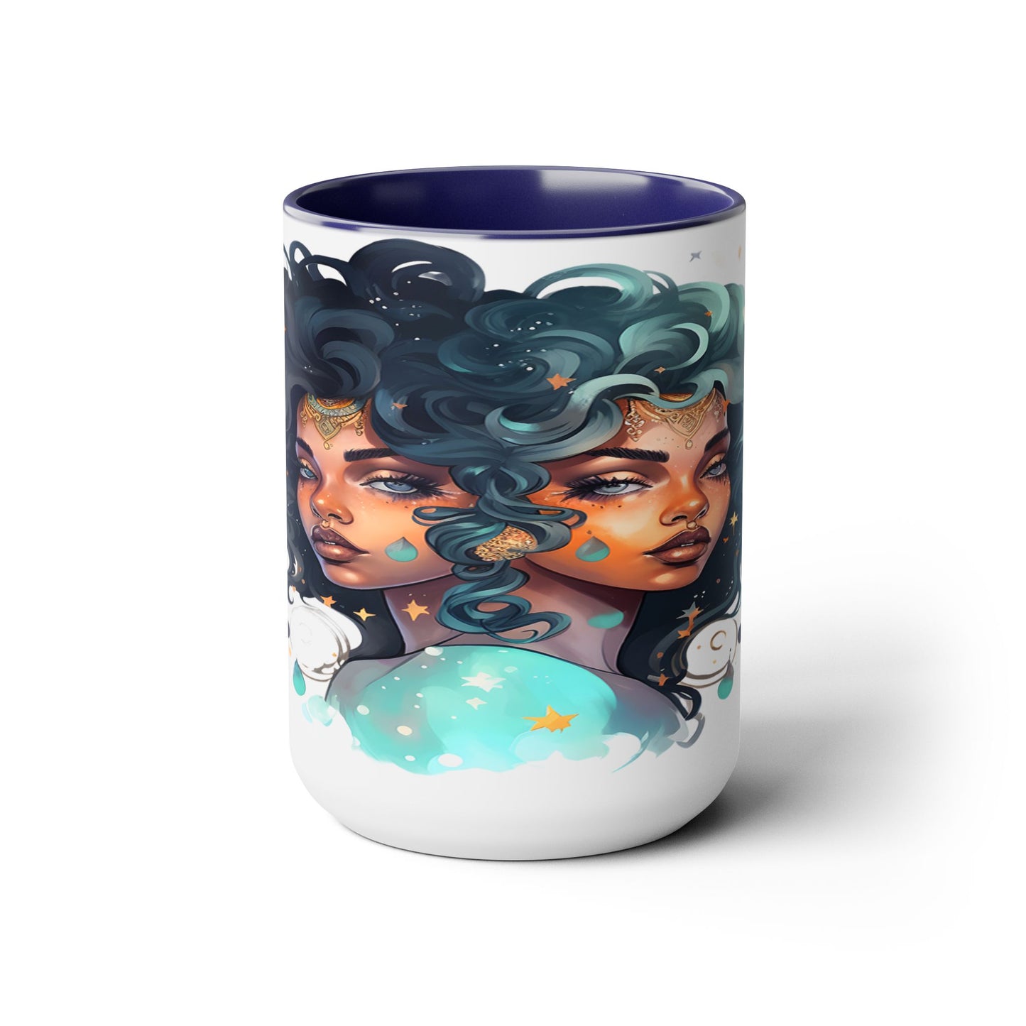 Two-Tone Coffee Mugs, 15oz_ GeminiTwins