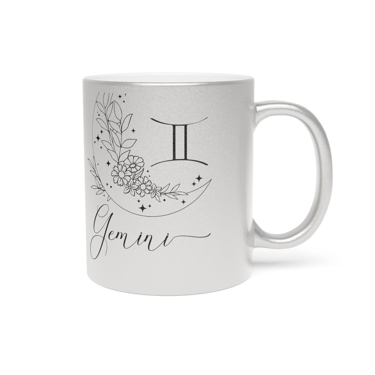 Gemini Metallic Mug (Silver/Gold)