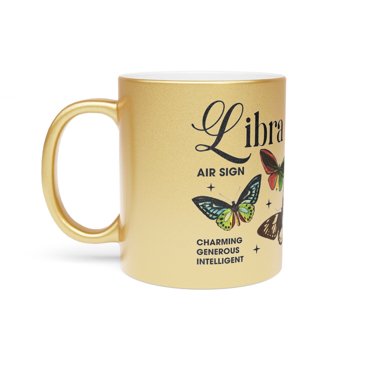 Libra Metallic Mug (Silver/Gold)