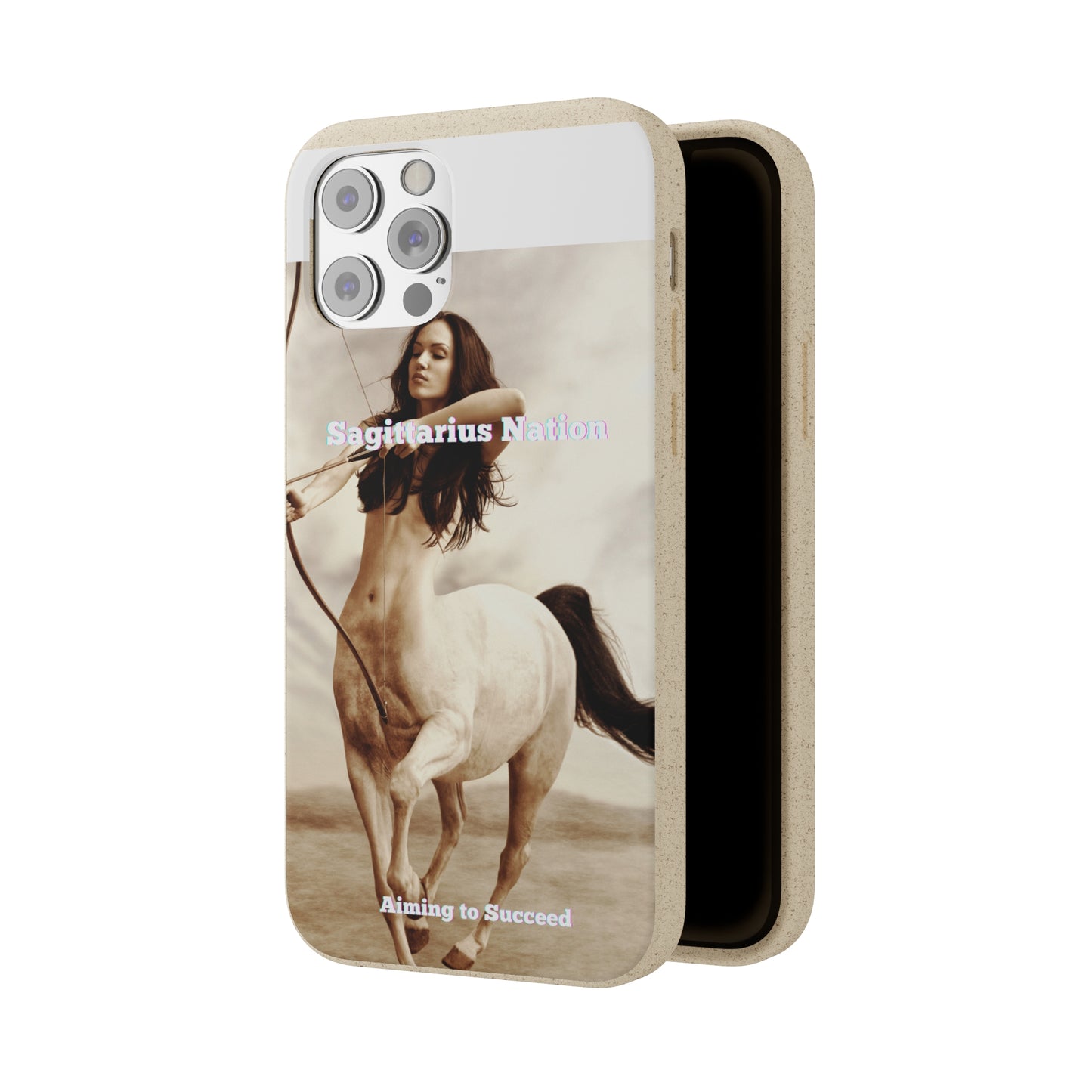 Phone Case - Biodegradable Sagittarius Constellation Design