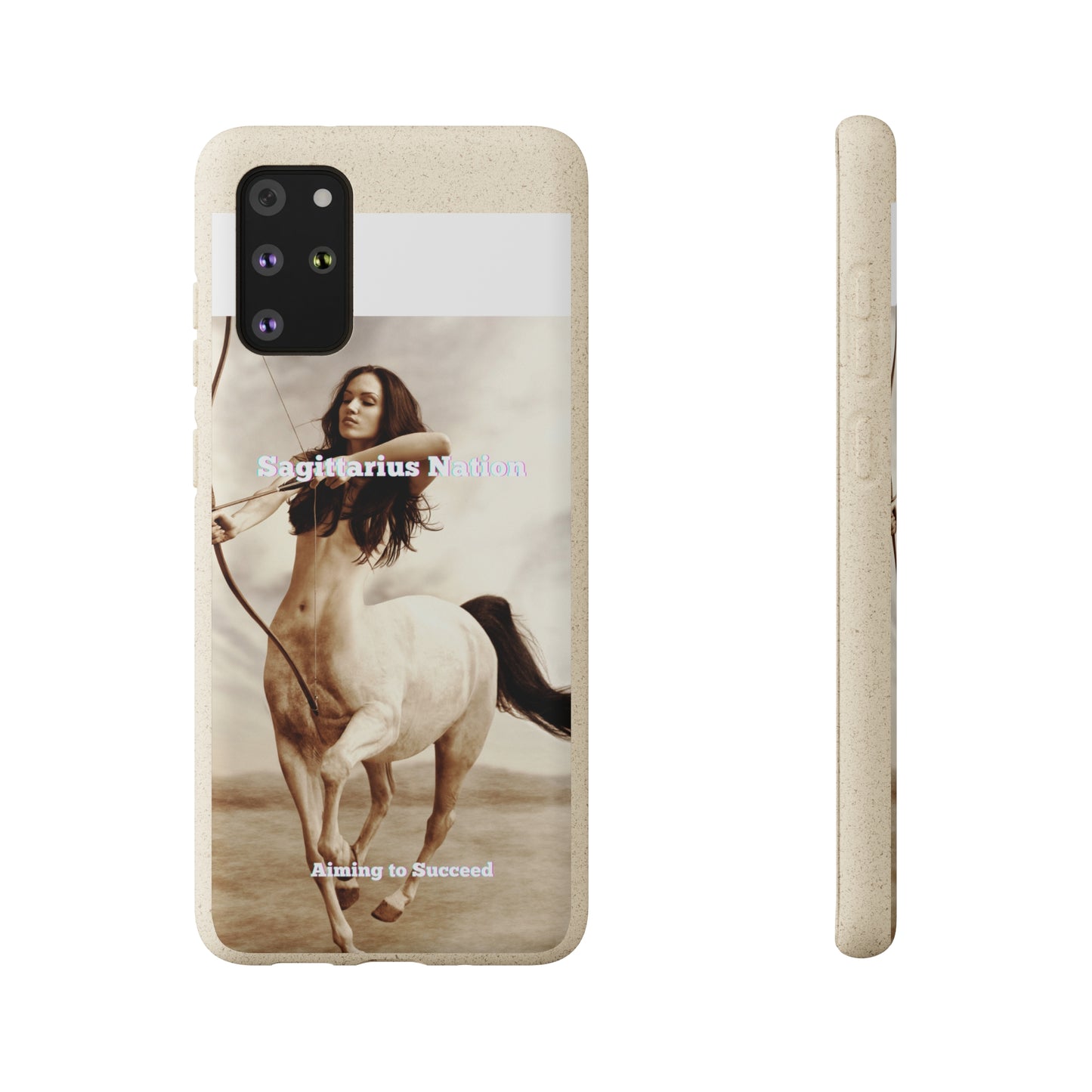 Phone Case - Biodegradable Sagittarius Constellation Design