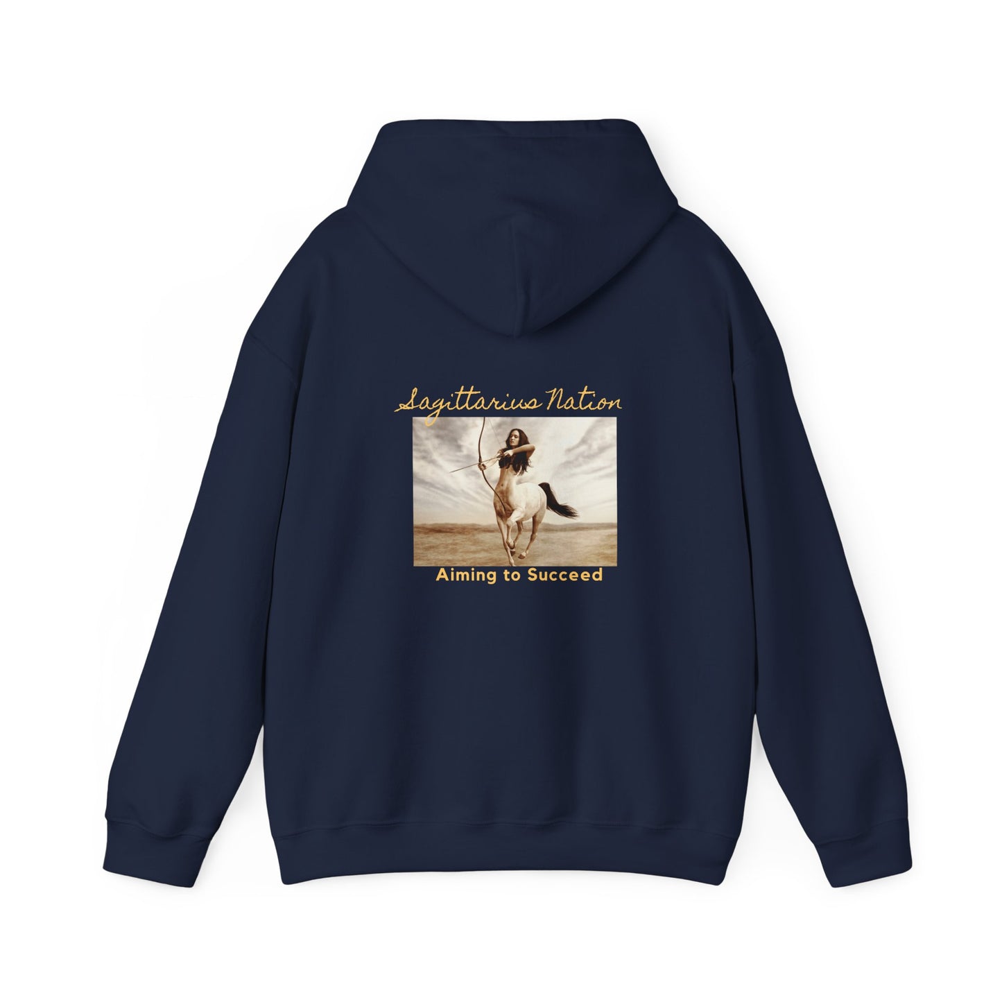 Sagittarius Dark Colors Hooded Sweatshirt