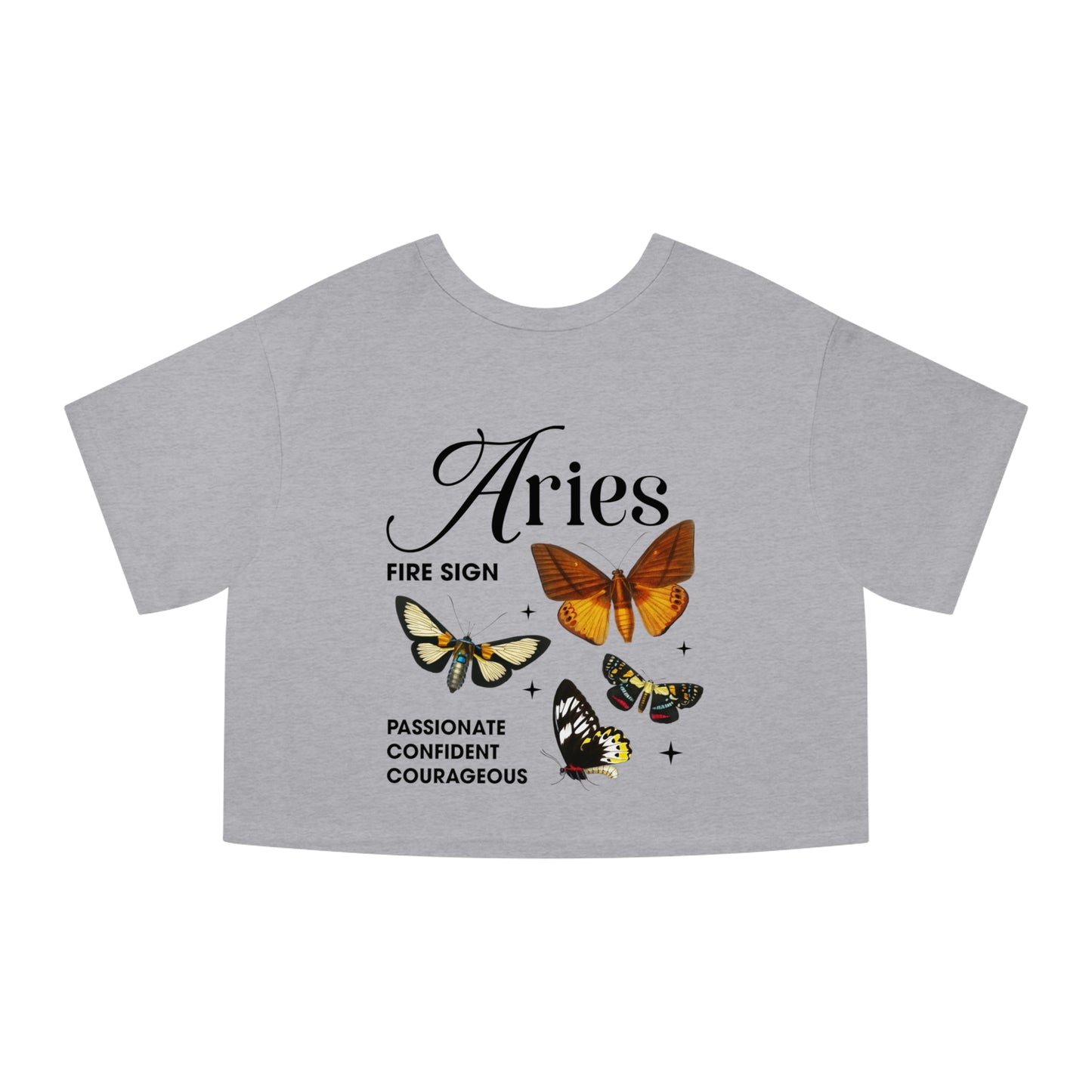 Aries Cropped T-Shirt