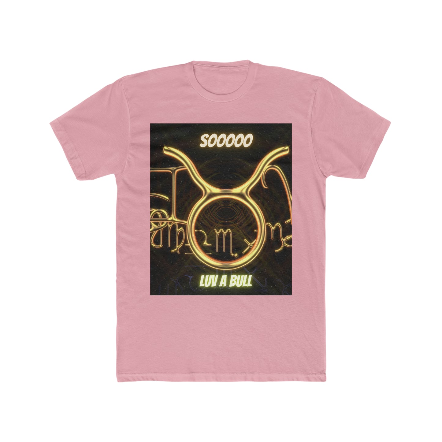 Men's Cotton Crew Tee______ Taurus_Luvabulls