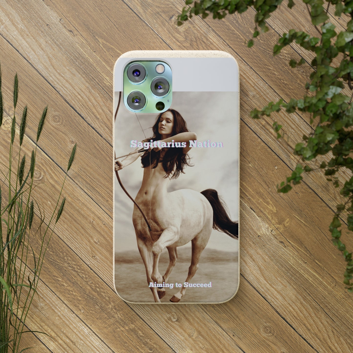 Phone Case - Biodegradable Sagittarius Constellation Design
