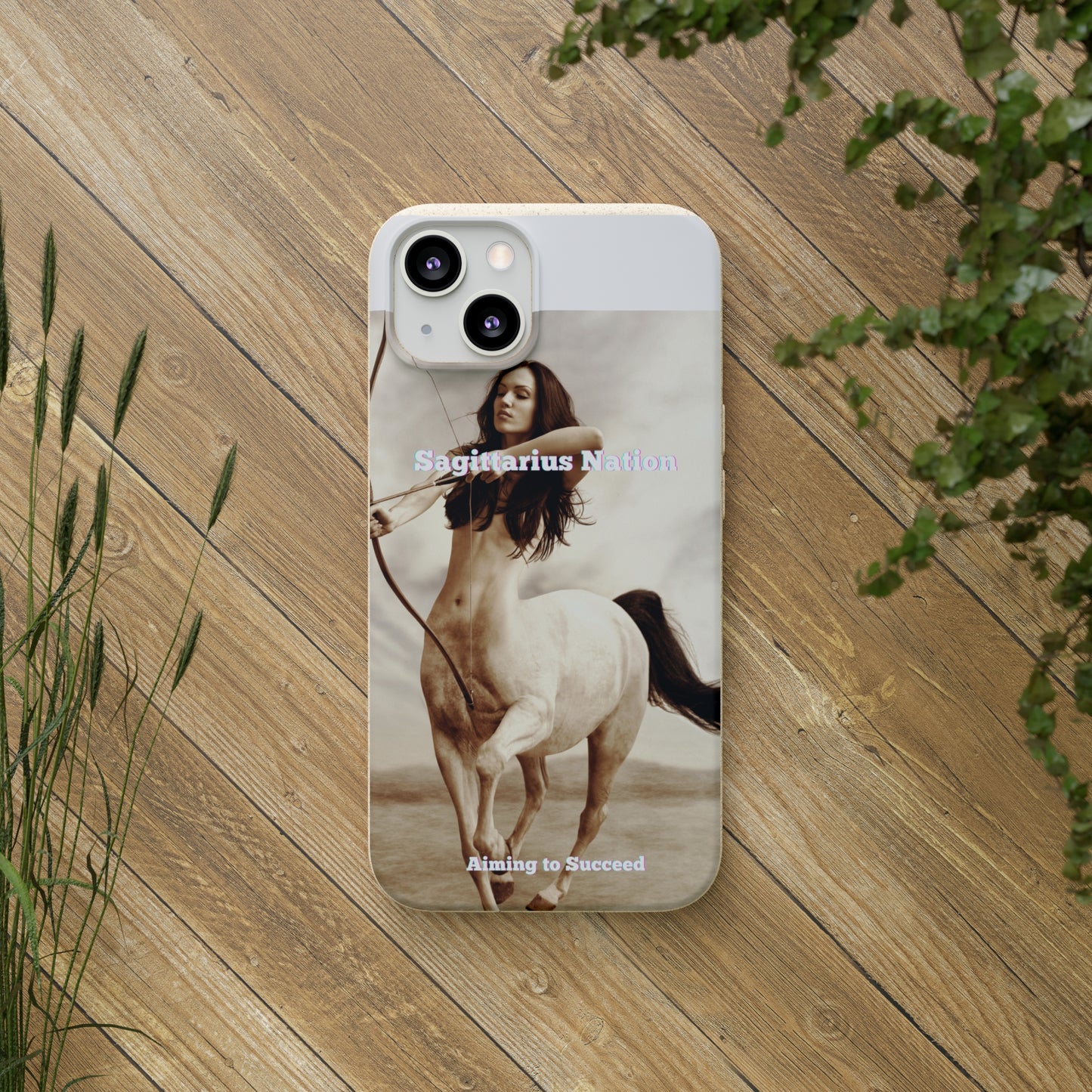 Phone Case - Biodegradable Sagittarius Constellation Design