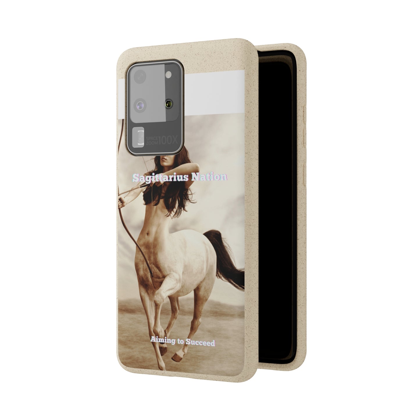 Phone Case - Biodegradable Sagittarius Constellation Design