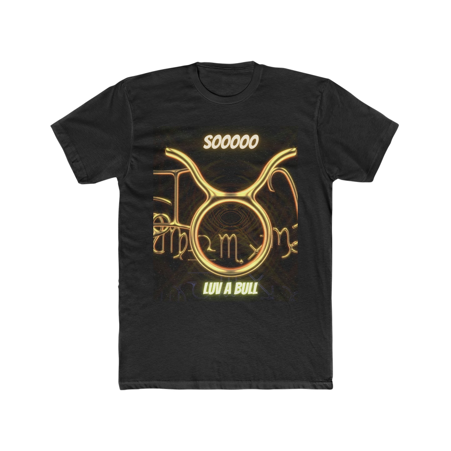 Men's Cotton Crew Tee___Taurus Nation