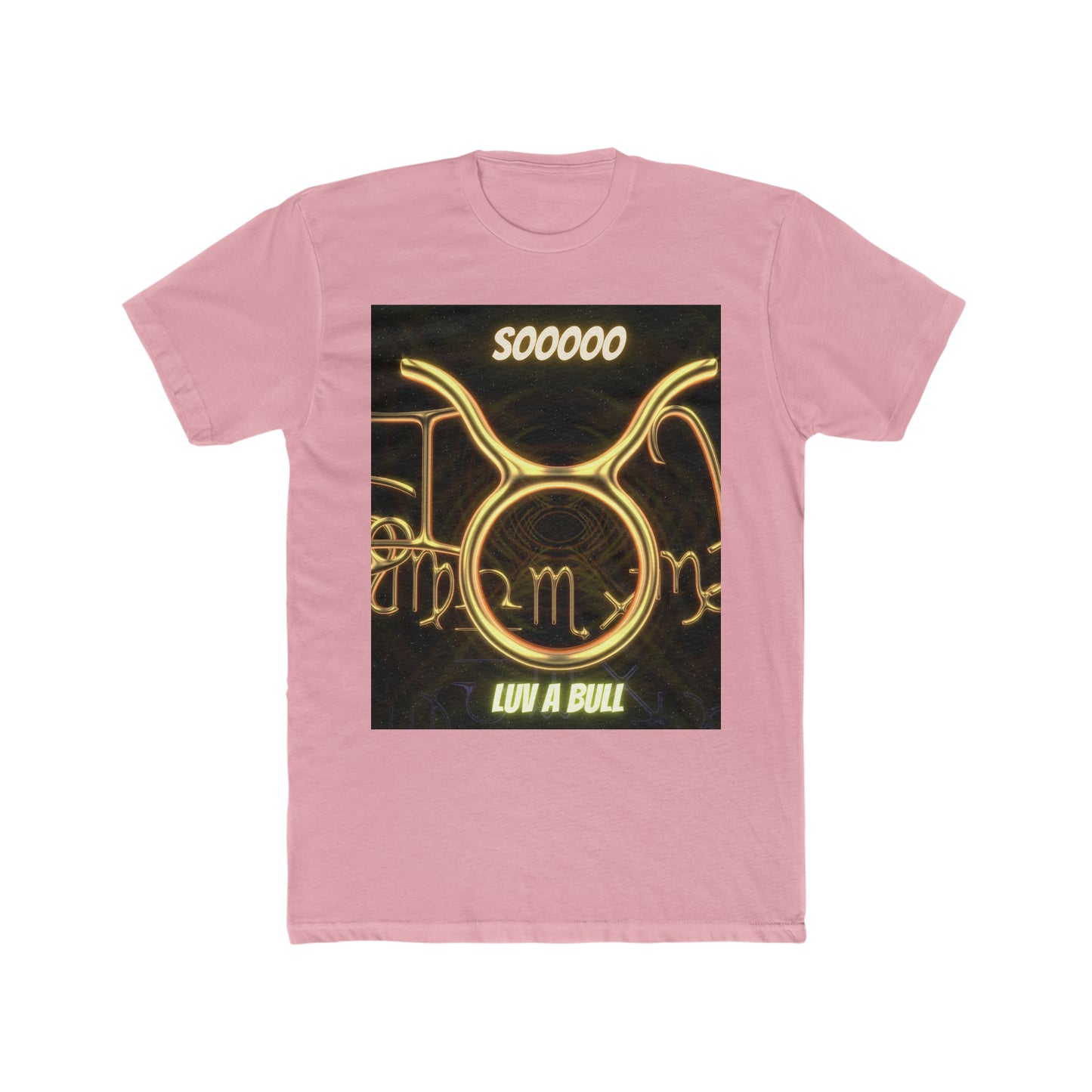 Men's Cotton Crew Tee___Taurus Nation