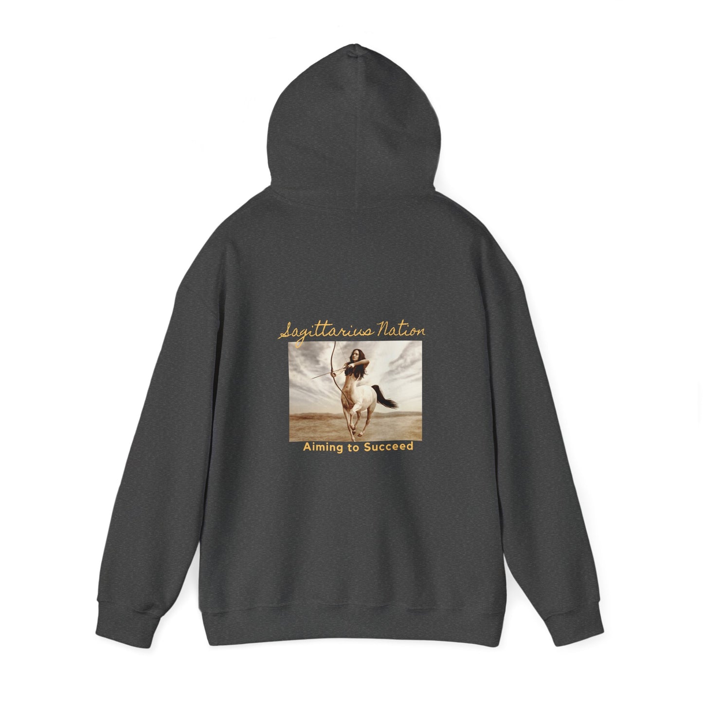 Sagittarius Dark Colors Hooded Sweatshirt