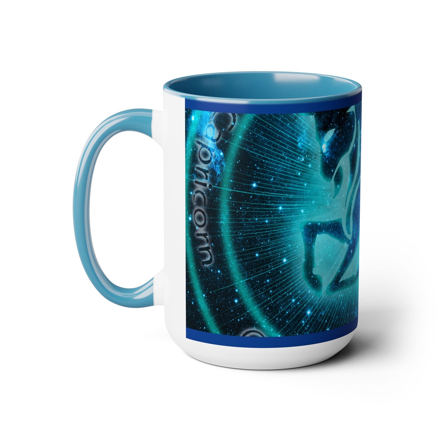 Two-Tone Coffee Mugs, 15oz__CAPRICORN