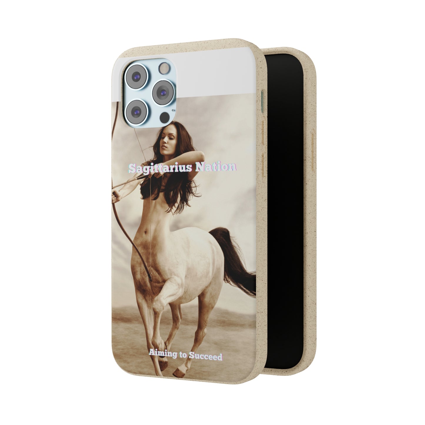 Phone Case - Biodegradable Sagittarius Constellation Design