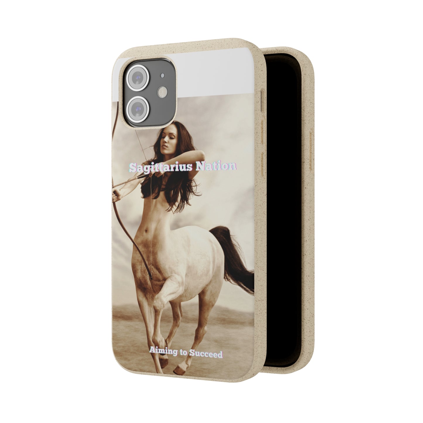 Phone Case - Biodegradable Sagittarius Constellation Design