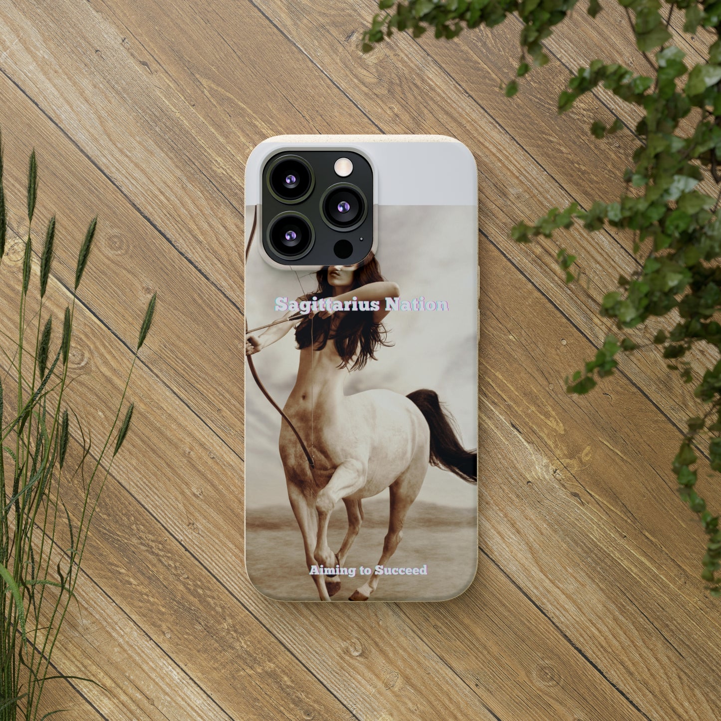 Phone Case - Biodegradable Sagittarius Constellation Design