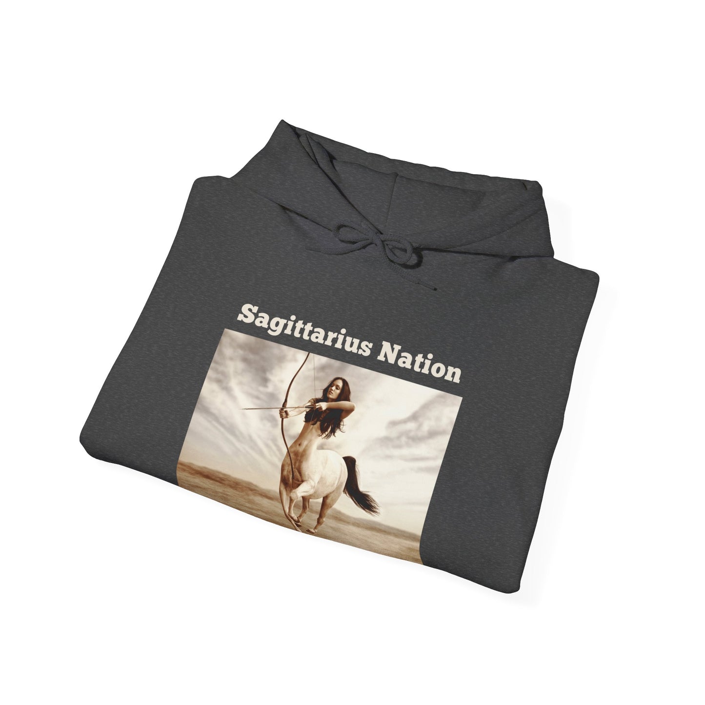 Sagittarius Dark Colors Hooded Sweatshirt