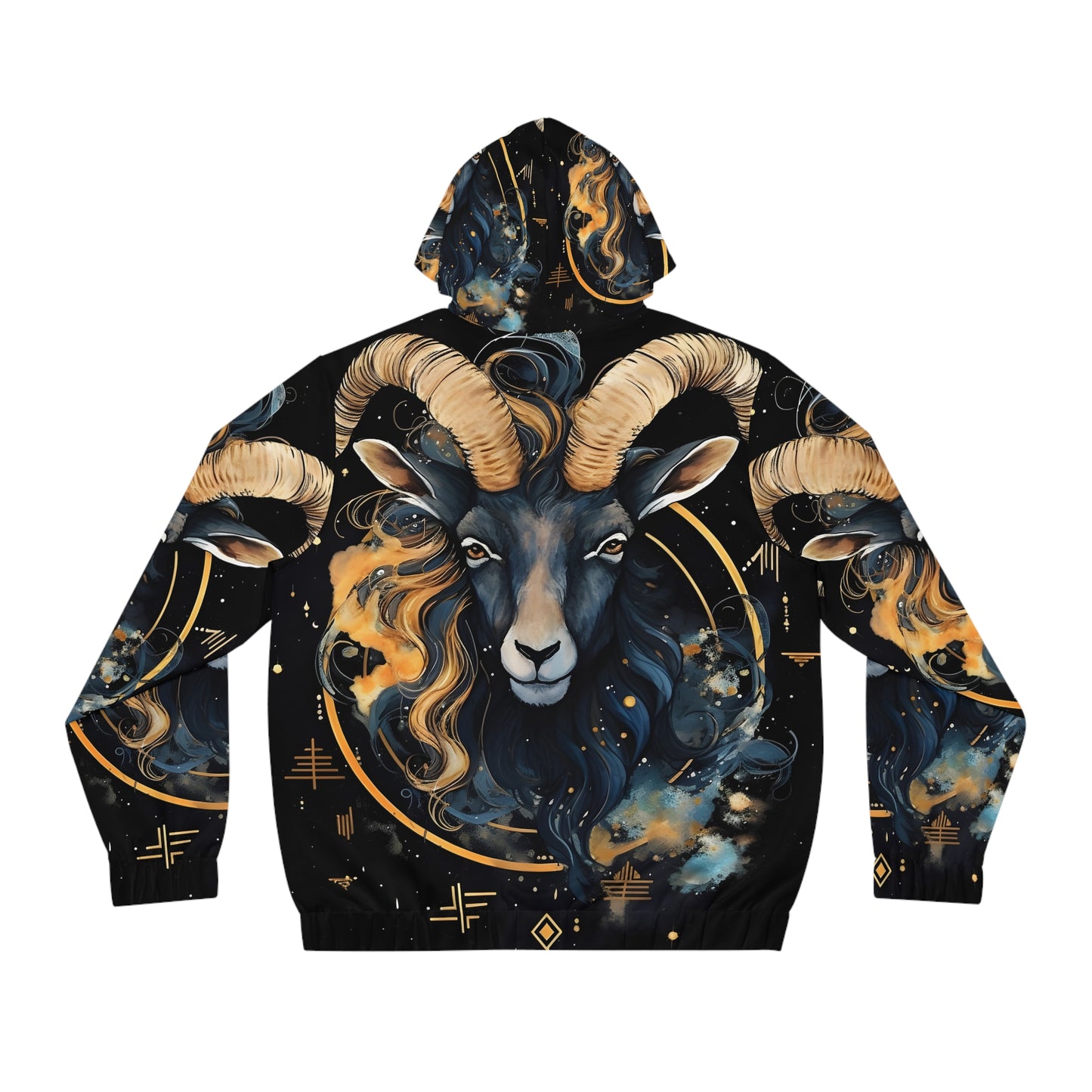 Men's Full-Zip Hoodie (AOP)_Capricorn/G.O.A.T.