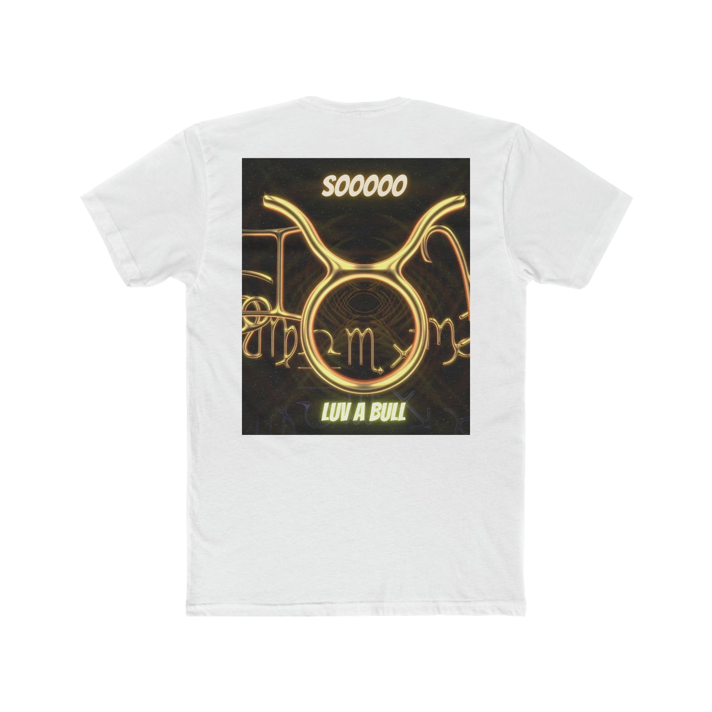 Men's Cotton Crew Tee___Taurus Nation