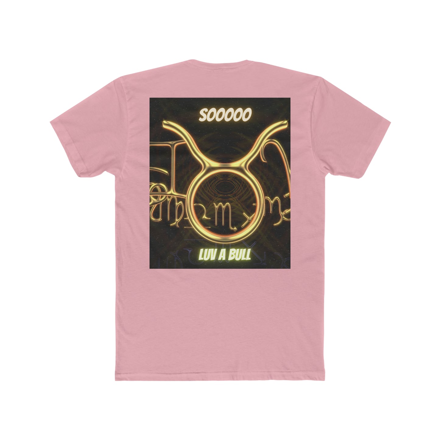 Men's Cotton Crew Tee___Taurus Nation