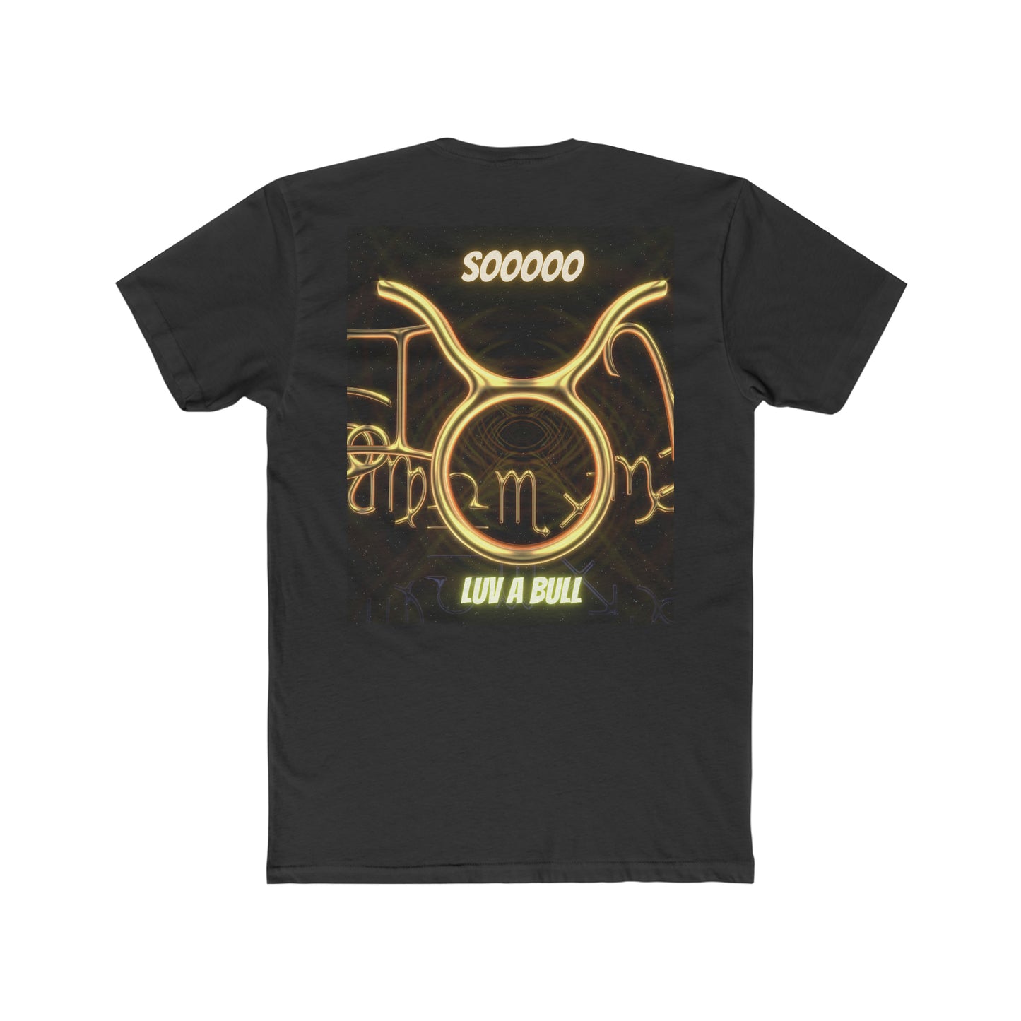 Men's Cotton Crew Tee___Taurus Nation