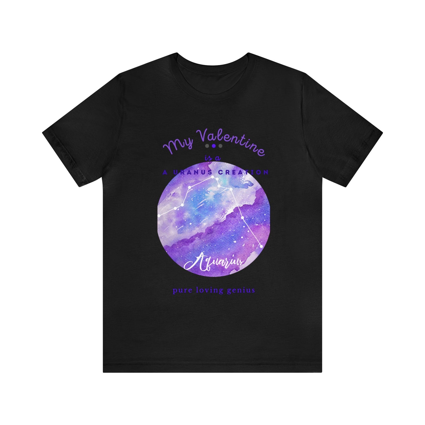 Unisex Jersey Short Sleeve Tee_____Aquarius/Valentine