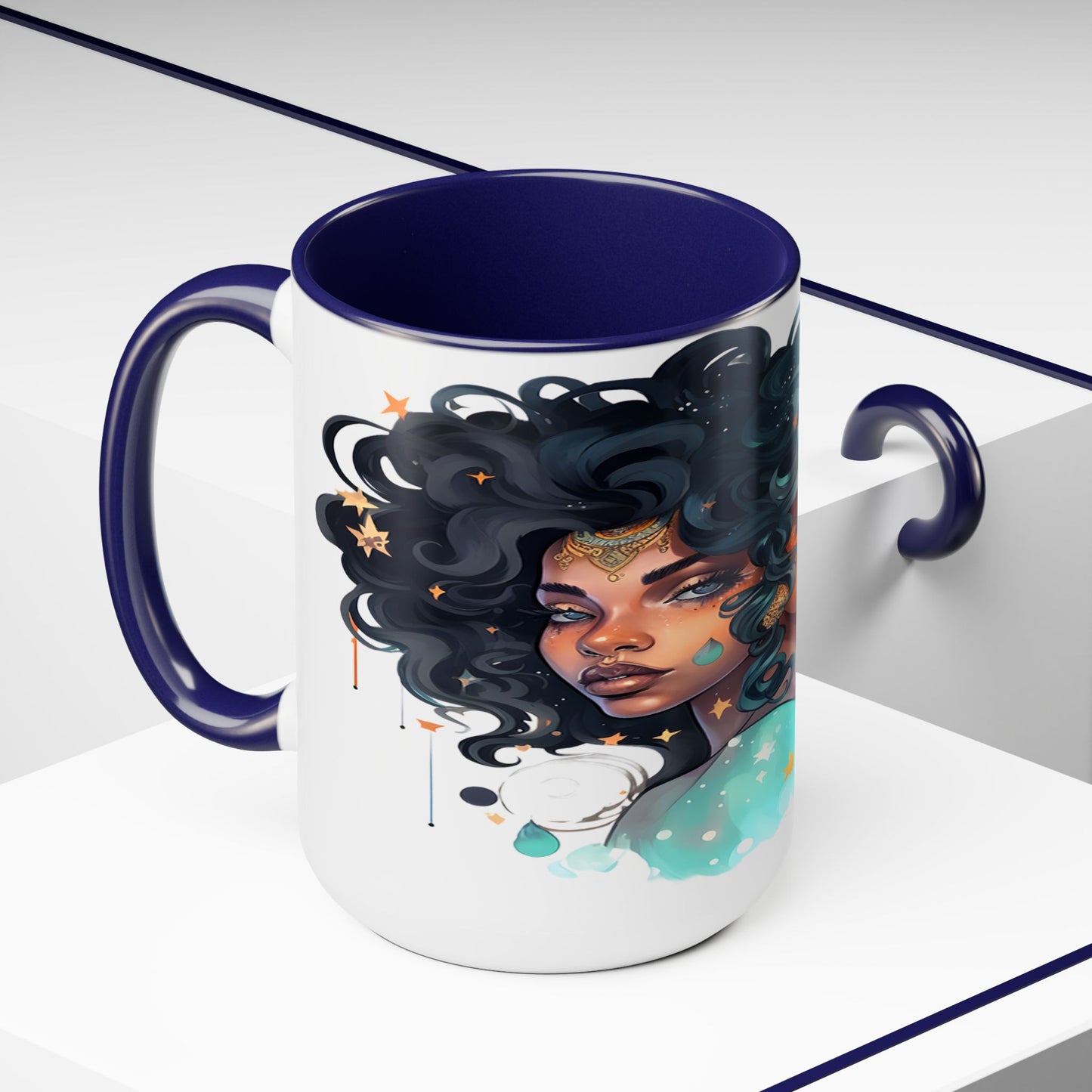 Two-Tone Coffee Mugs, 15oz_ GeminiTwins