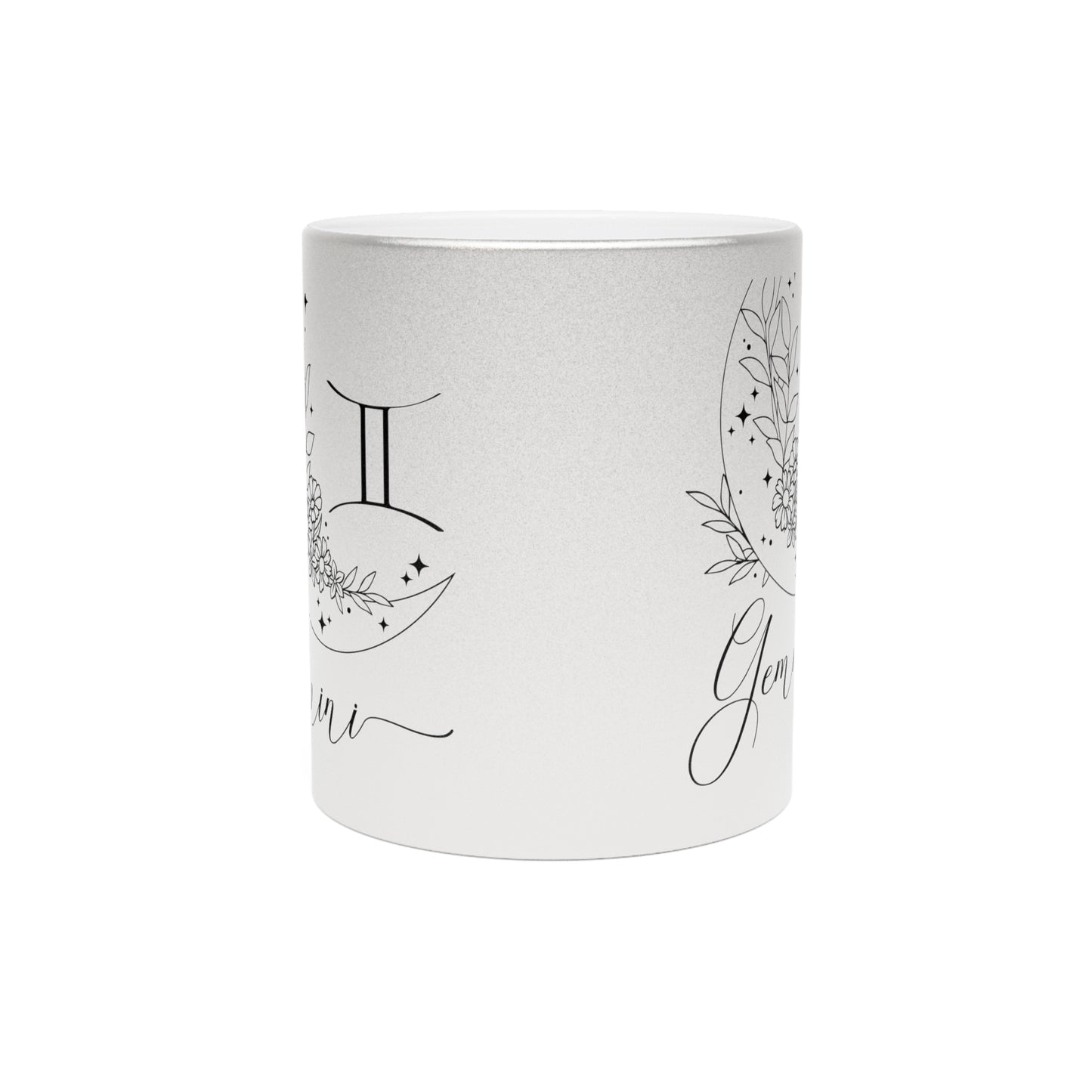 Gemini Metallic Mug (Silver/Gold)