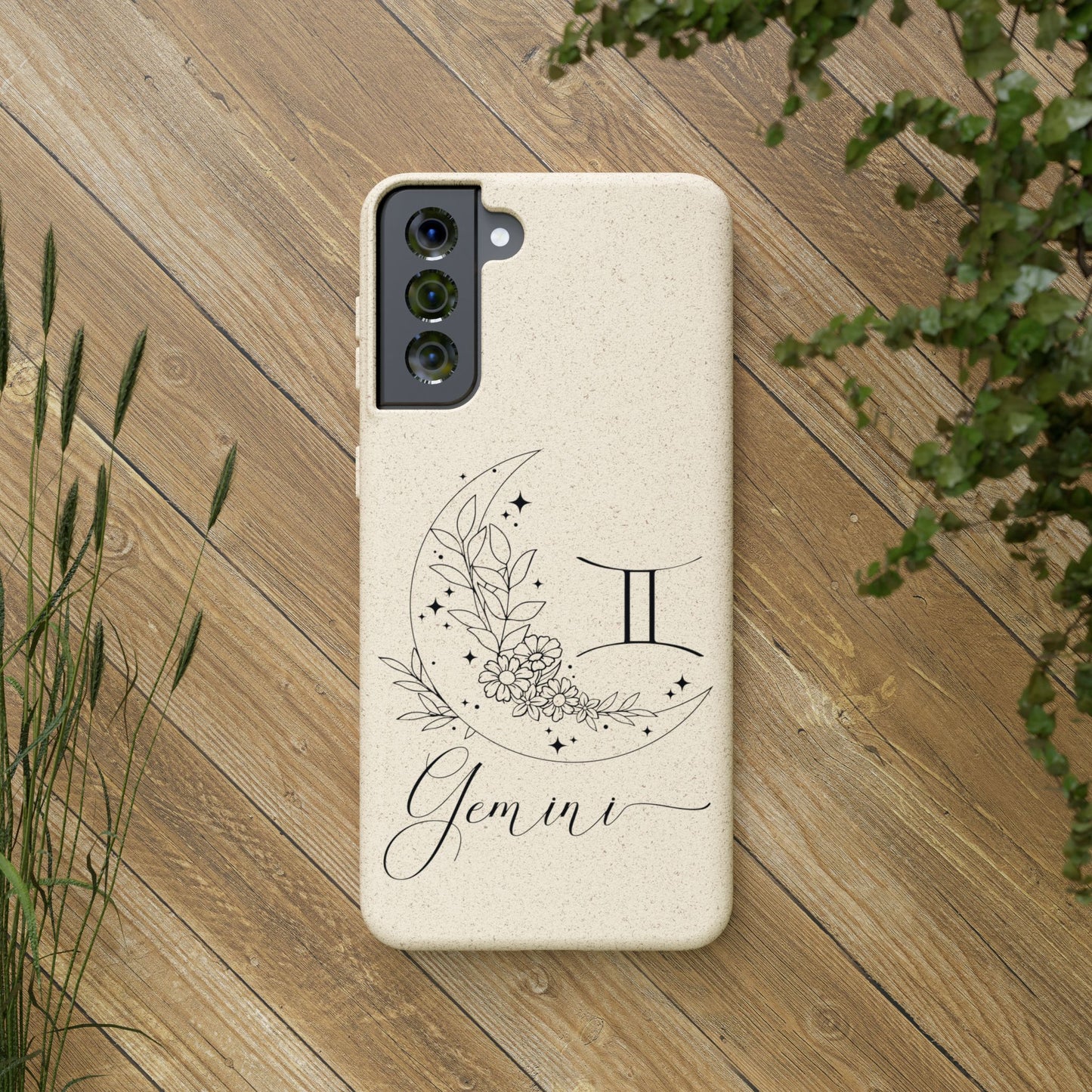 * NEW * Biodegradable Case/Eco-Friendly/GEMINI