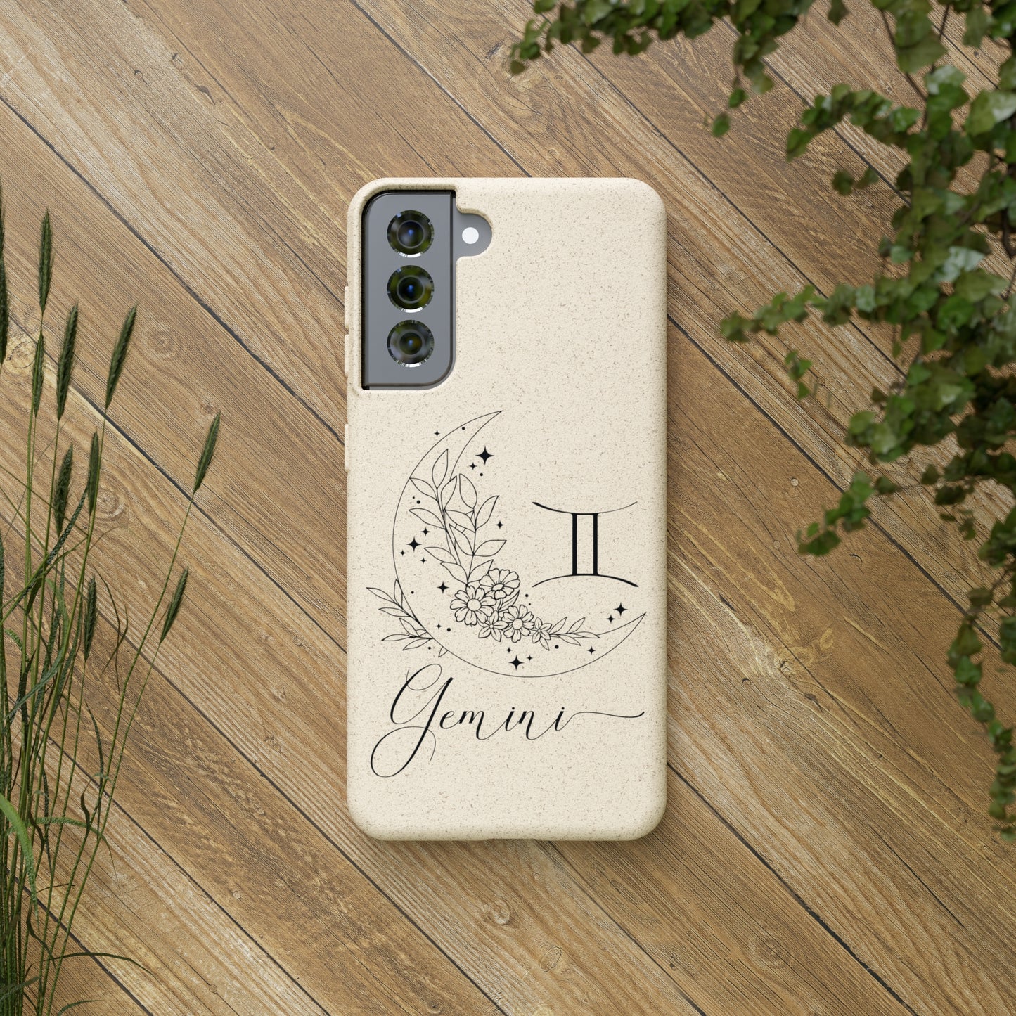 * NEW * Biodegradable Case/Eco-Friendly/GEMINI