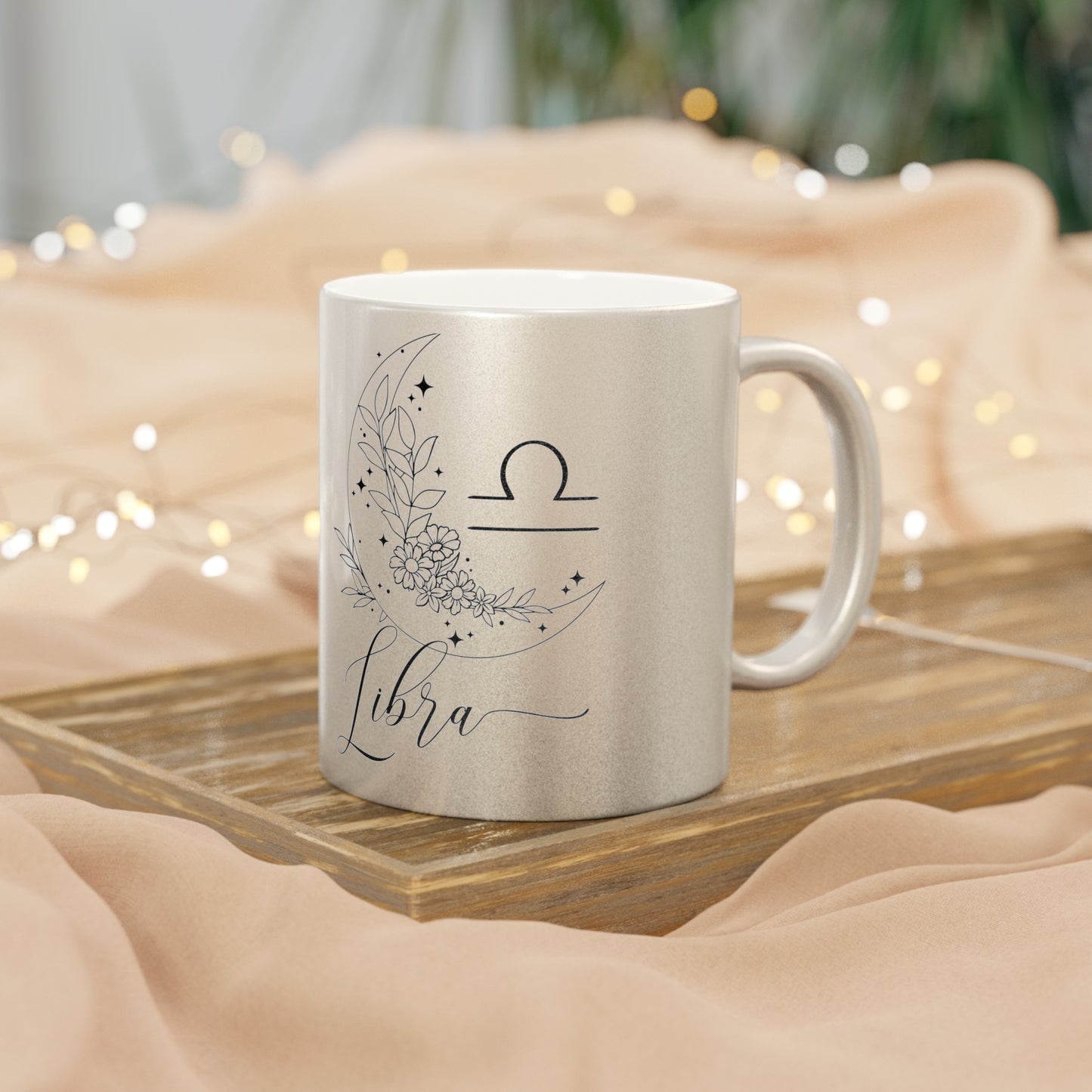 Libra Metallic Mug (Silver/Gold)