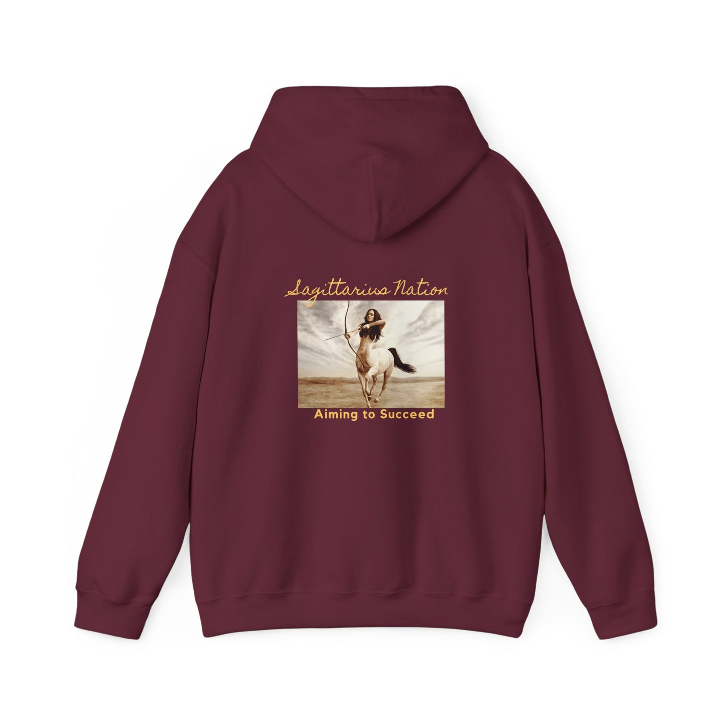 Sagittarius Dark Colors Hooded Sweatshirt