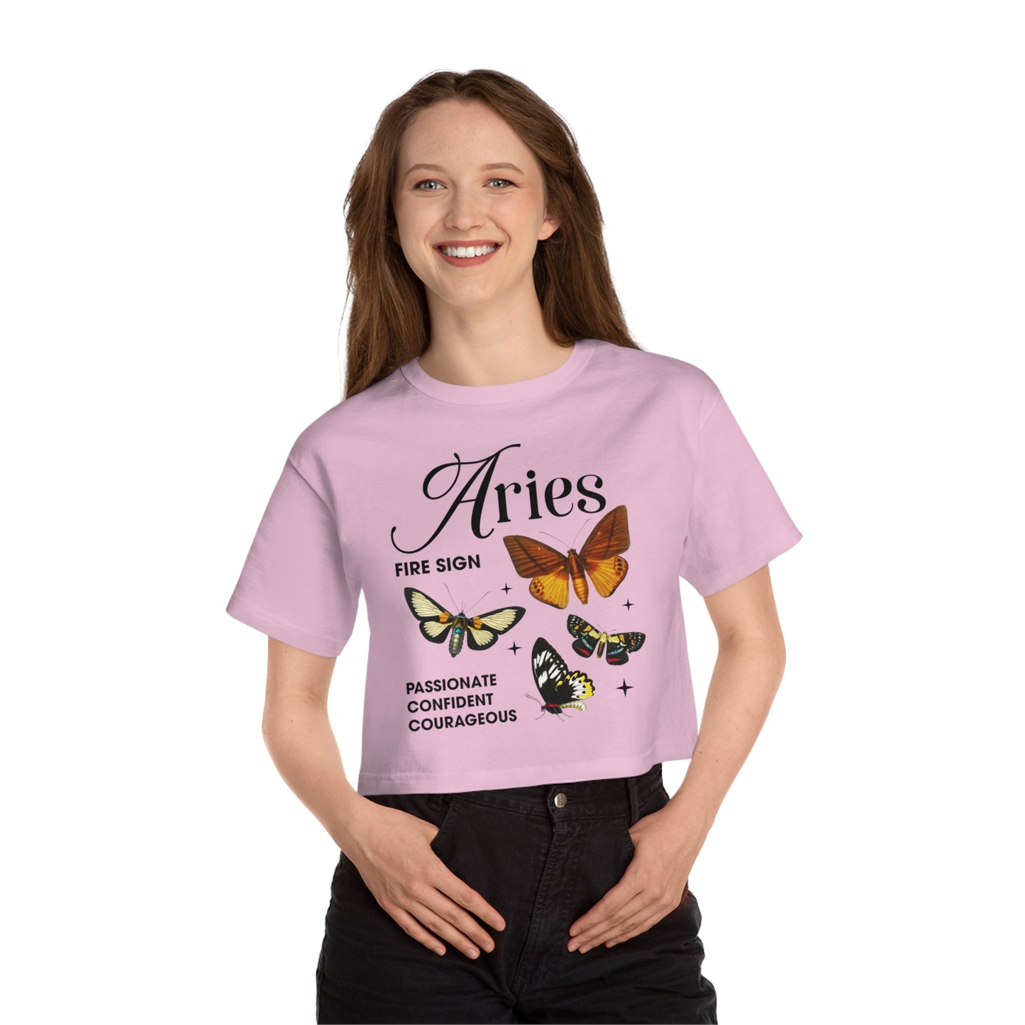 Champion Women's Heritage Cropped T-Shirt_Aries
