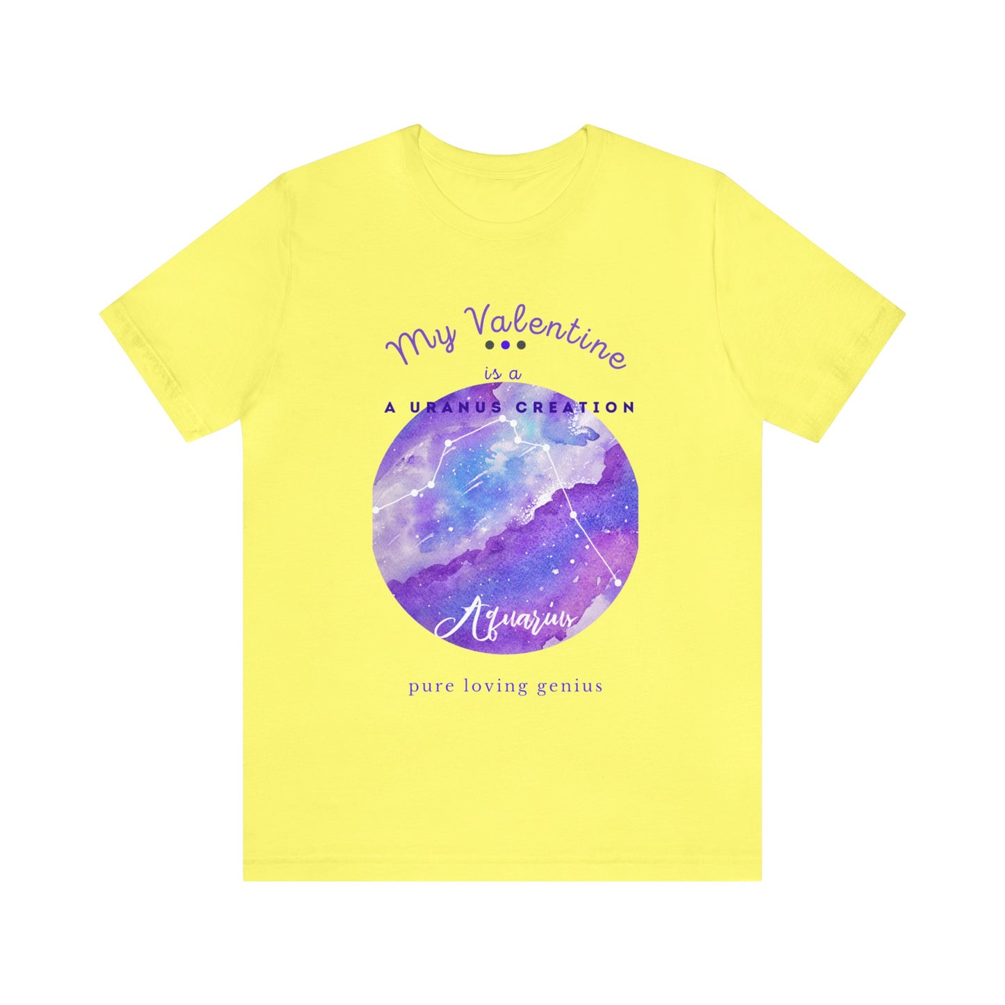 Unisex Jersey Short Sleeve Tee_____Aquarius/Valentine