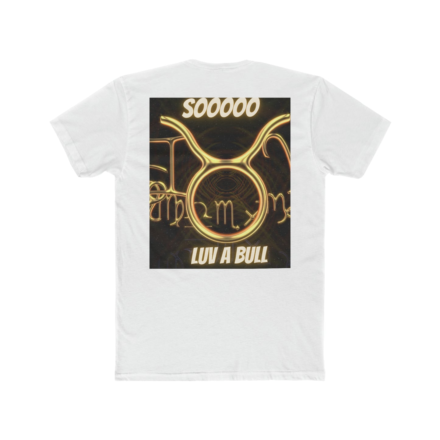 Men's Cotton Crew Tee______ Taurus_Luvabulls