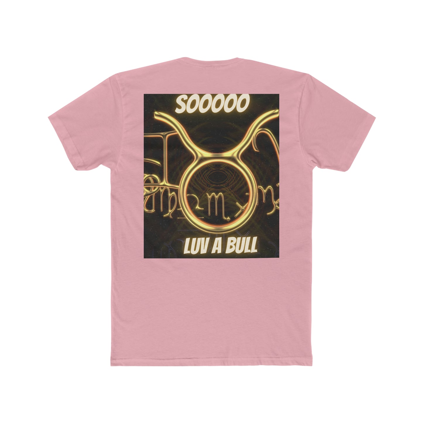 Men's Cotton Crew Tee______ Taurus_Luvabulls