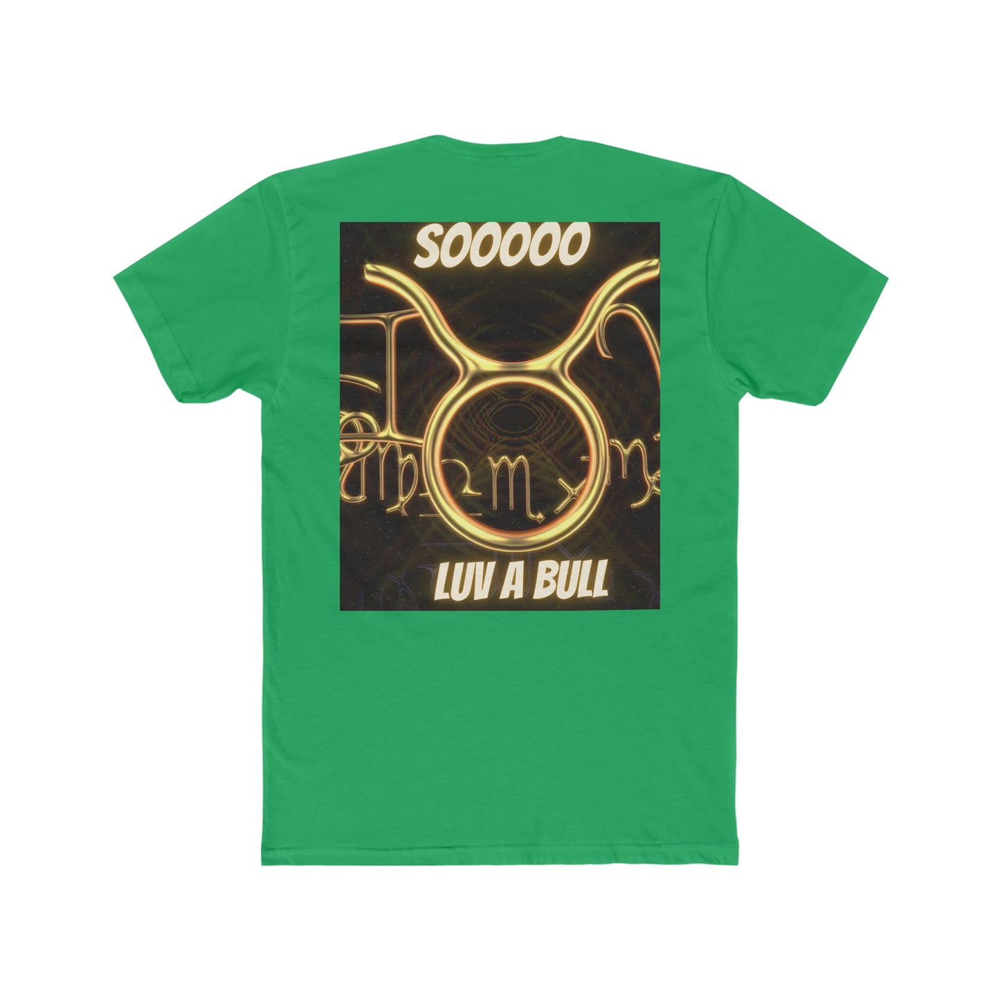 Men's Cotton Crew Tee______ Taurus_Luvabulls