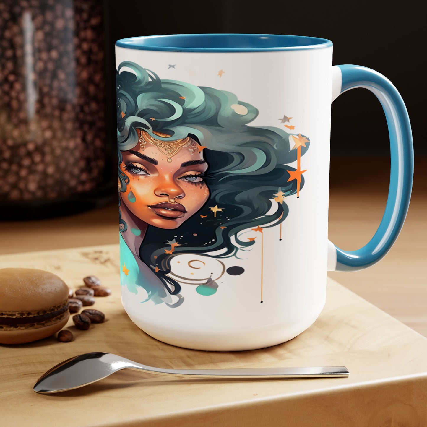 Two-Tone Coffee Mugs, 15oz_ GeminiTwins