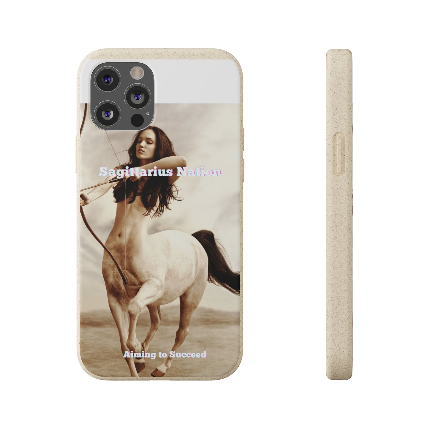 Phone Case - Biodegradable Sagittarius Constellation Design