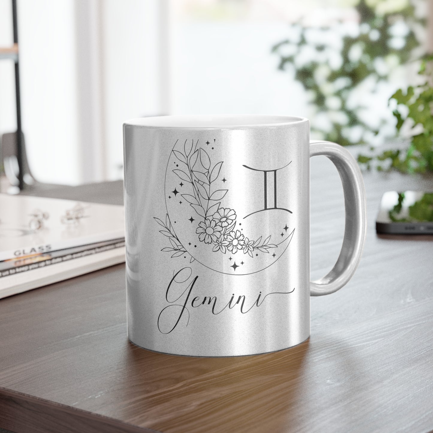 Gemini Metallic Mug (Silver/Gold)