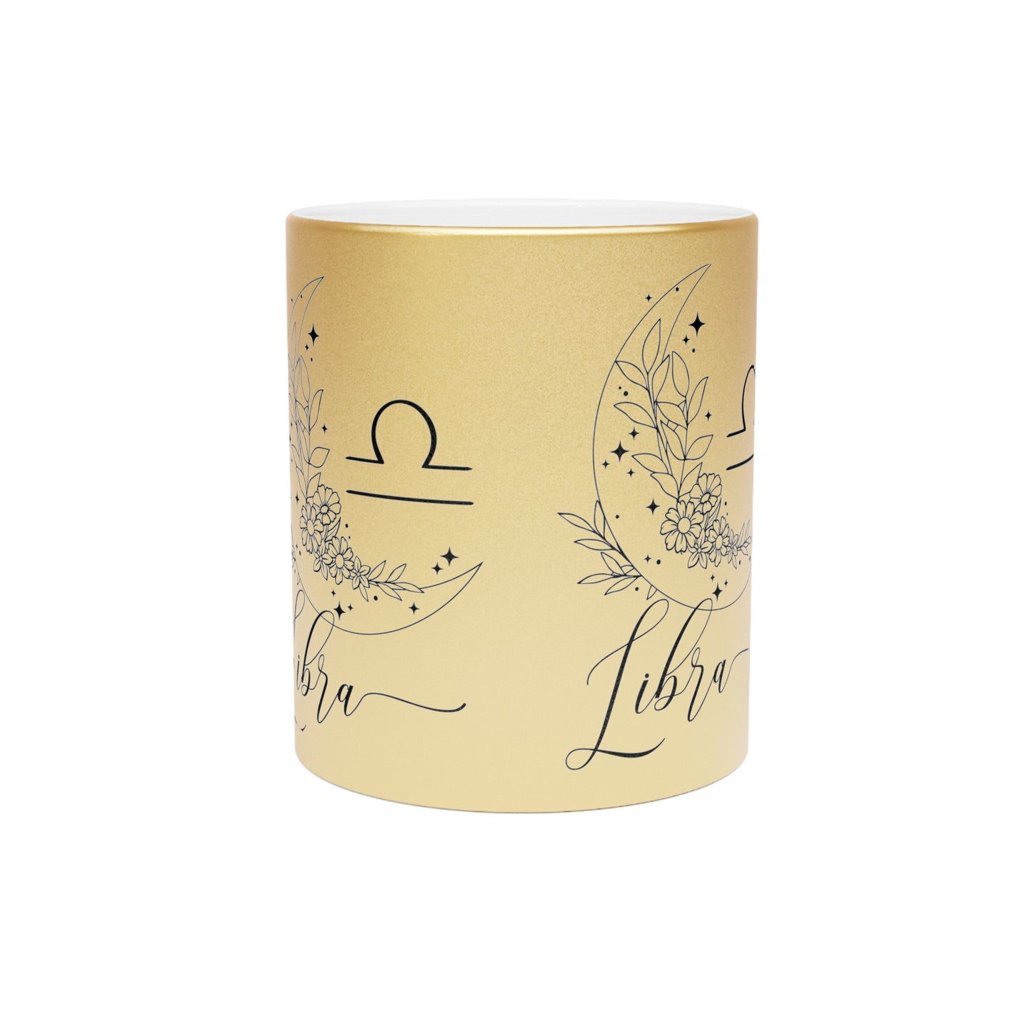 Libra Metallic Mug (Silver/Gold)