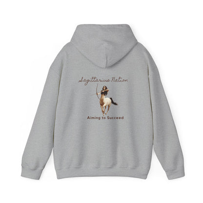 Unisex Heavy Blend™ Hooded Sweatshirt _Sagittarius Nation/Bold Colors