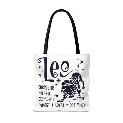 Leo Custom Tote Bag with Multiple Handle Colors