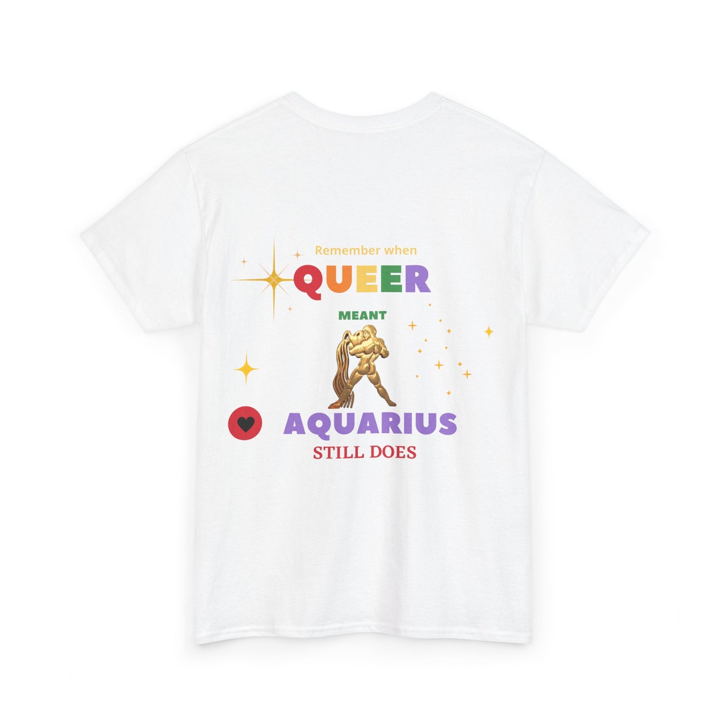 Unisex Heavy Cotton Tee___Aquarius/Pride