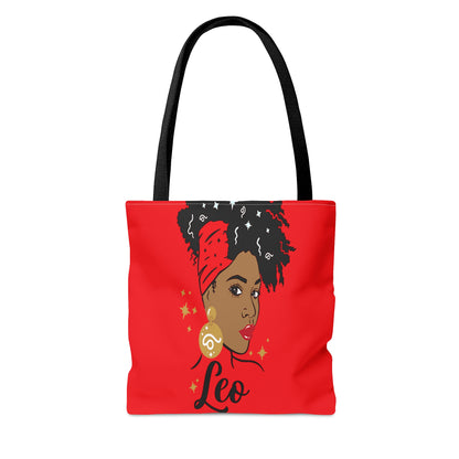 Tote Bag (AOP)_Leo Nation/Red